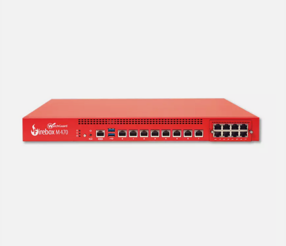 WatchGuard M470 Network Security Firewall for business protection and advanced threat prevention.